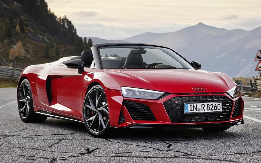 Audi R8 V10 RWD Spyder 2019 года  для рынка Всего мира и стран с правосторонним движением